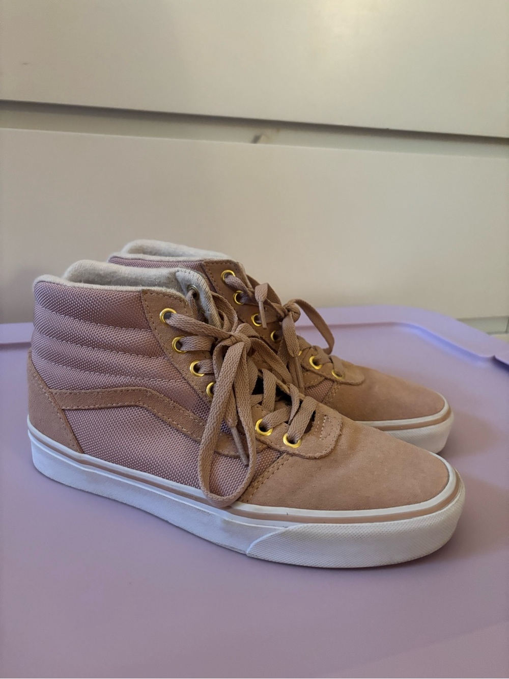Women’s Rose Gold Vans